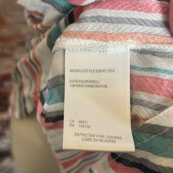 NWT Tribal Striped Sleeveless Top - Picture 13 of 13